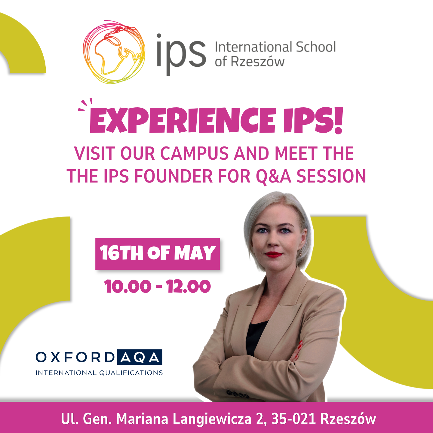 Poznaj IPS – Dzień Otwarty 16 maja, godz. 10:00–12:00, Rzeszów